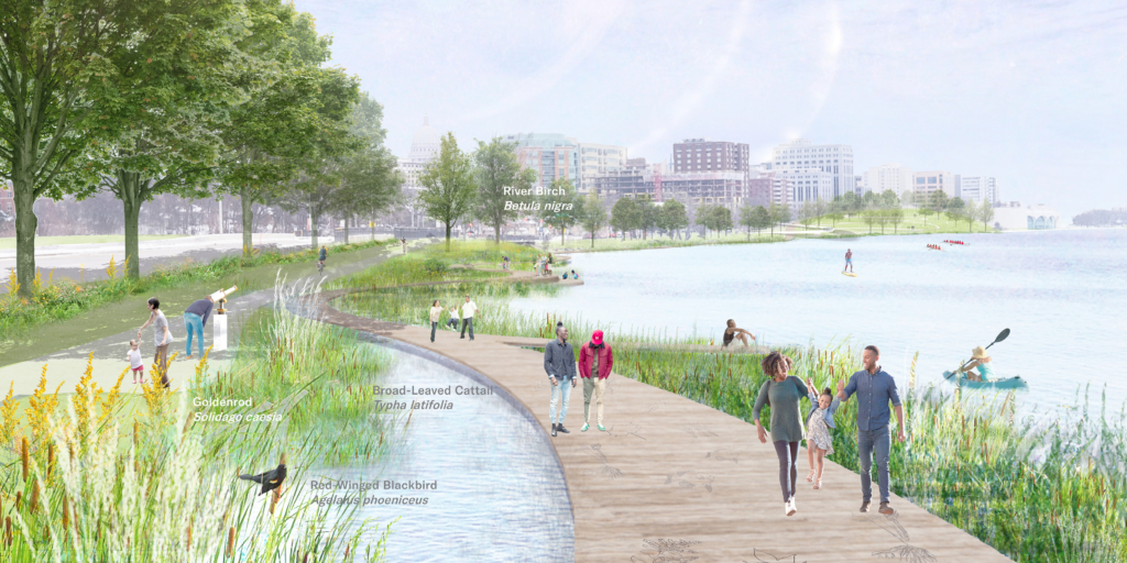 Lake Monona Waterfront Design Challenge Agency Landscape + Planning